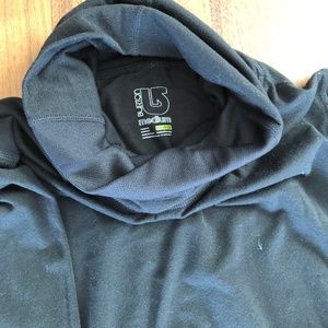 Burton Dry Run Black Turtleneck Base Layer